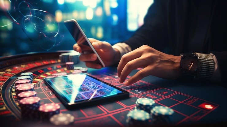 Filipino player checking lottery draw results on phbhet mobile app